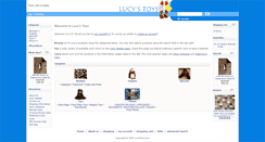 Desktop Screenshot of lucystoys.com